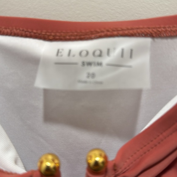 Rust Swimsuit with Adjustable Straps - Picture 3 of 7